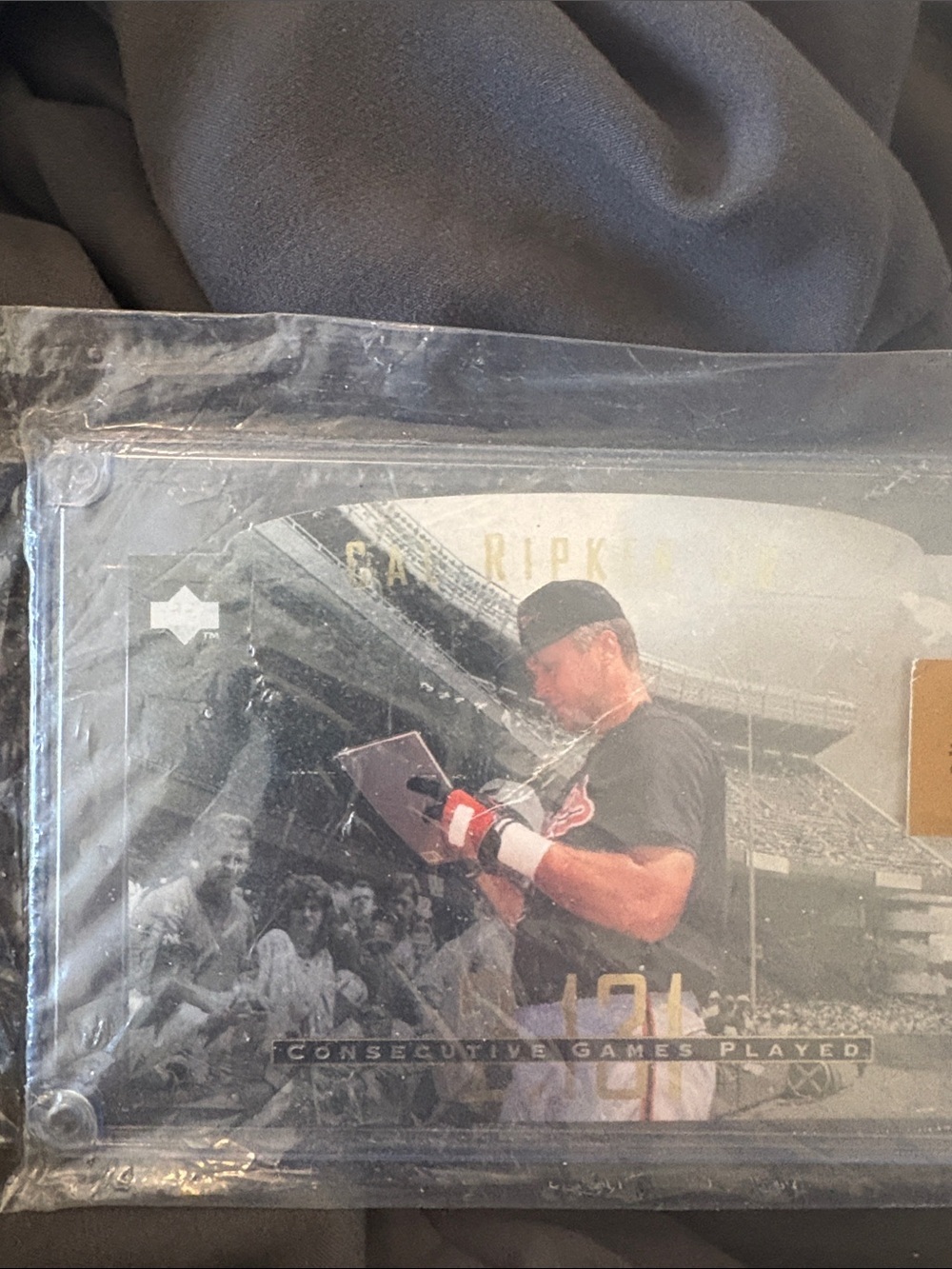 Baseball Collectible Card - Consecutive Games Player